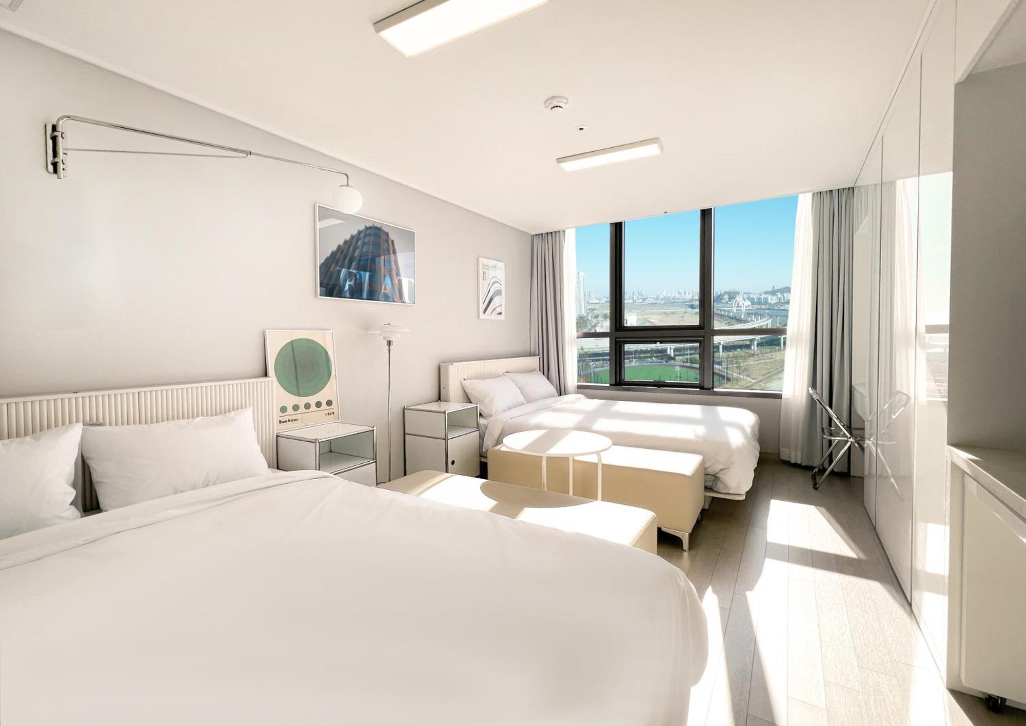 Uh Flat The Songdo Appartement Incheon Buitenkant foto